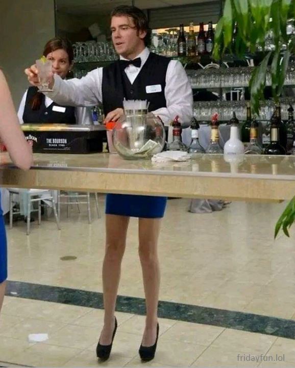 Interesting mirror placement! 😀 