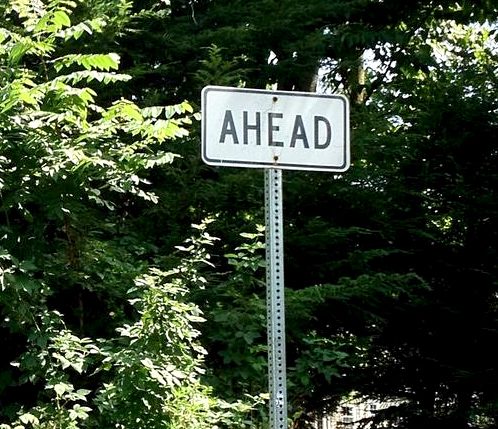 One of our more helpful signs! 😀