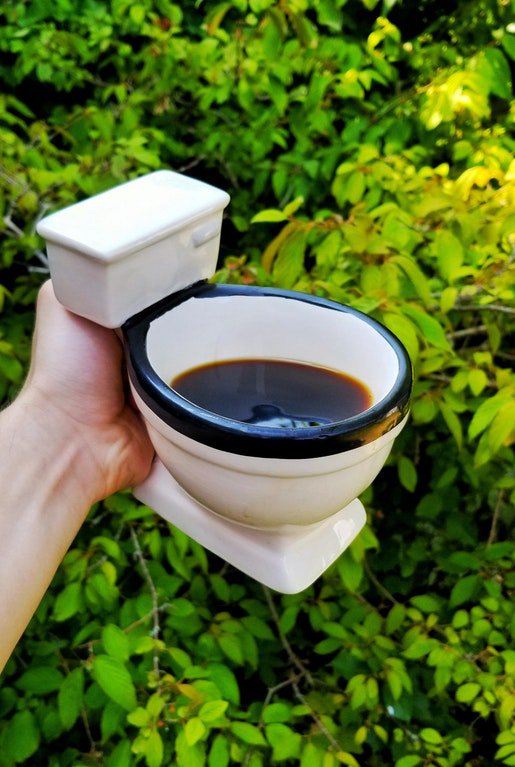 This coffee tasted like sh** 😀