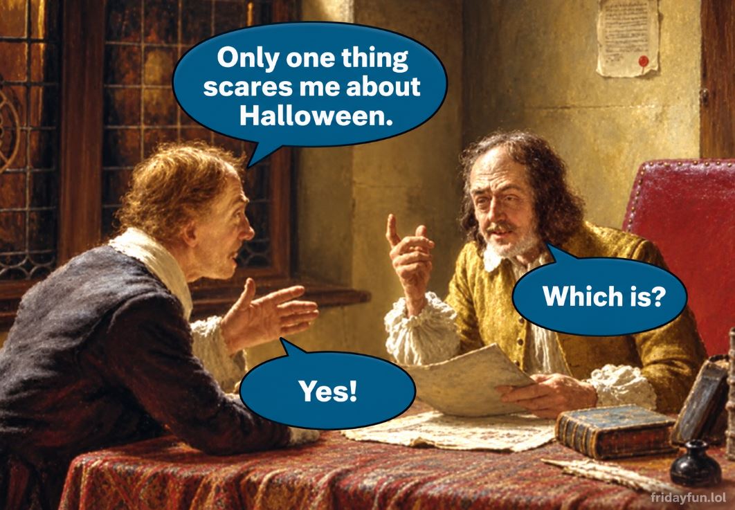 Not long now! 🎃