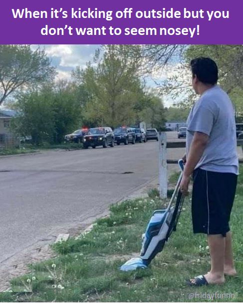 We've all done it huh? 😀