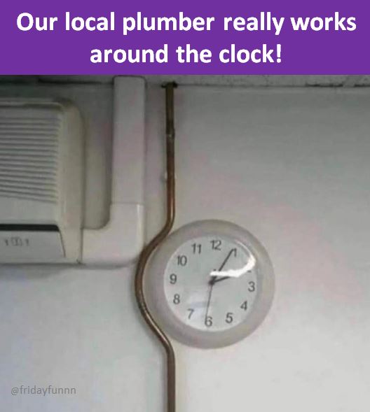 You can't beat local tradesmen! 😀