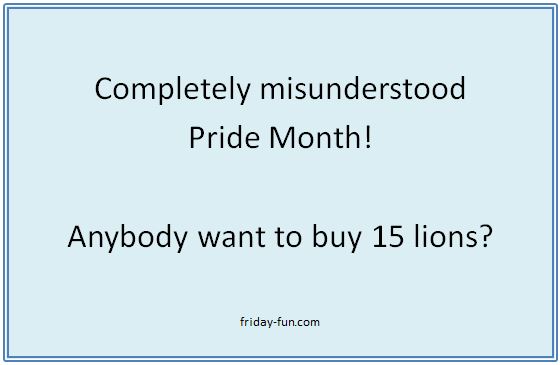 It's Pride month! 😀