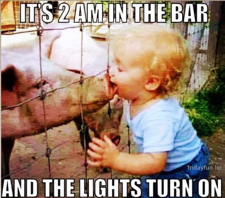 Ewww, that's just wrong! 😉