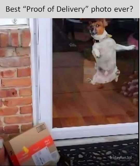 Definitely the right doorstep!  👍
