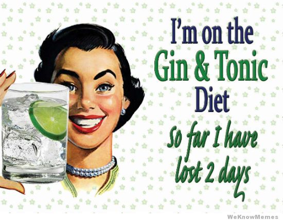 Gin & Tonic diet!