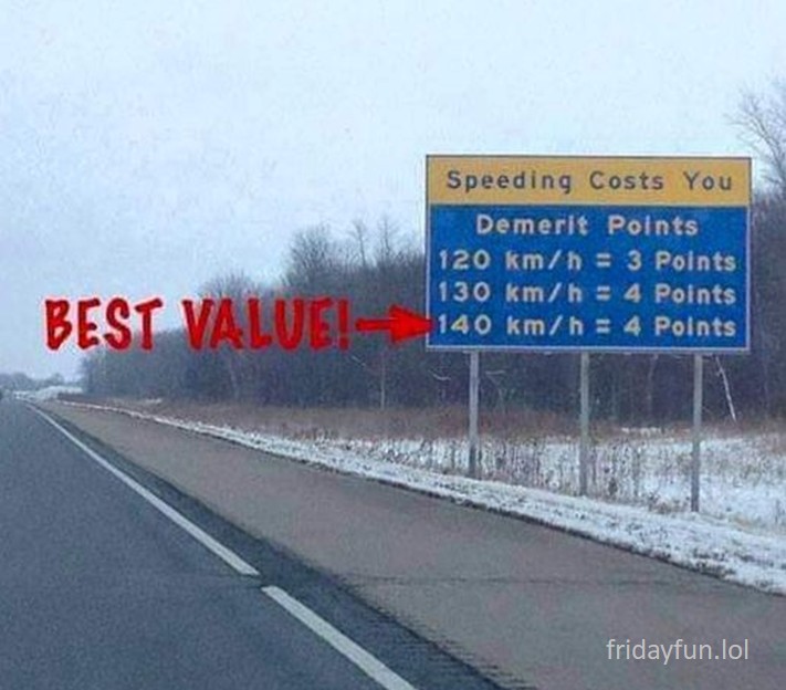 Drive safe now! 😀