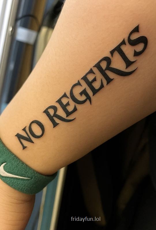 Certainly wouldn't regert that tattoo! 😏