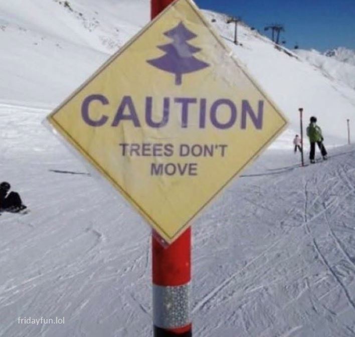 Today's top skiing tip! ⛄
